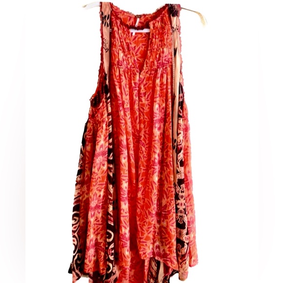 NWOT Free People Feel the Heat Printed Tunic/Dress - Picture 4 of 16